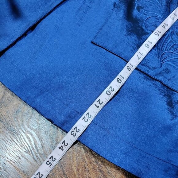 Mycra Pac Artsey Lagenlook Layering Outerwear Gorpcore Raincoat Blue Size Medium - Picture 11 of 13